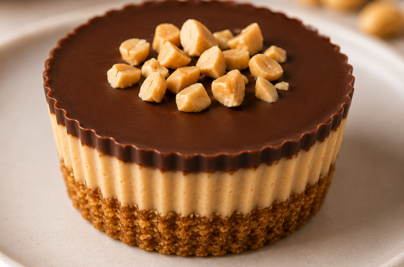 High-Protein Peanut Butter Cheesecake Cups