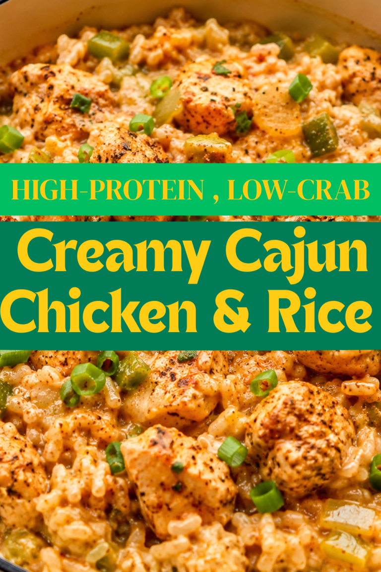 Creamy Cajun Chicken & Rice