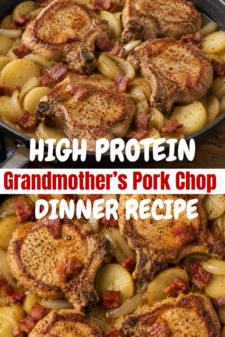 Grandmother’s Pork Chop Dinner