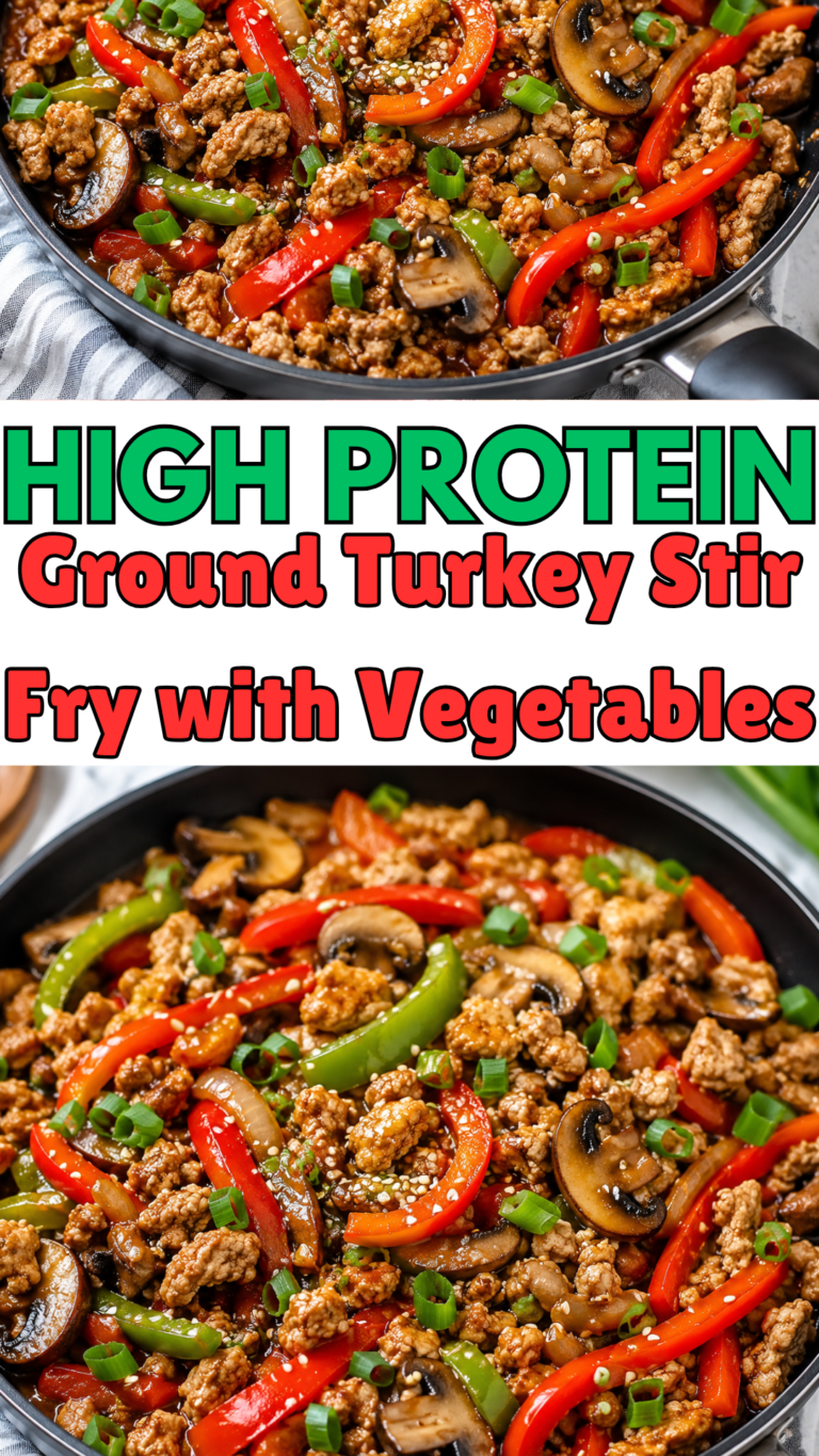 Ground Turkey Stir Fry with Vegetables