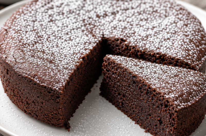 Garbanzo Bean Chocolate Cake (Gluten Free!)