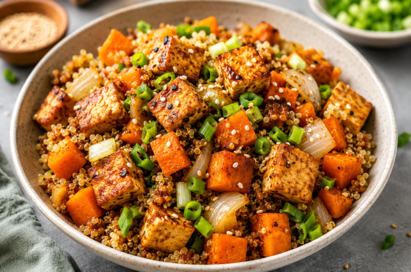 High-Protein Vegan Stir-Fry
