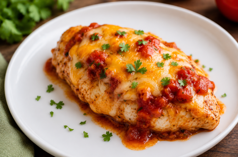 Healthy Mexican Chicken Bake