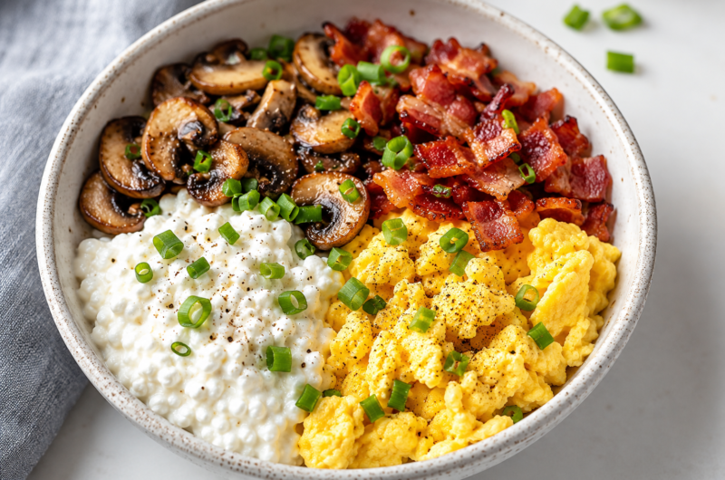Cottage Cheese Breakfast Bowl