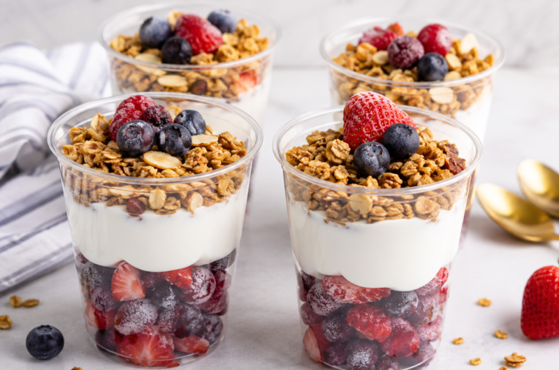 Make-Ahead Greek Yogurt Parfait