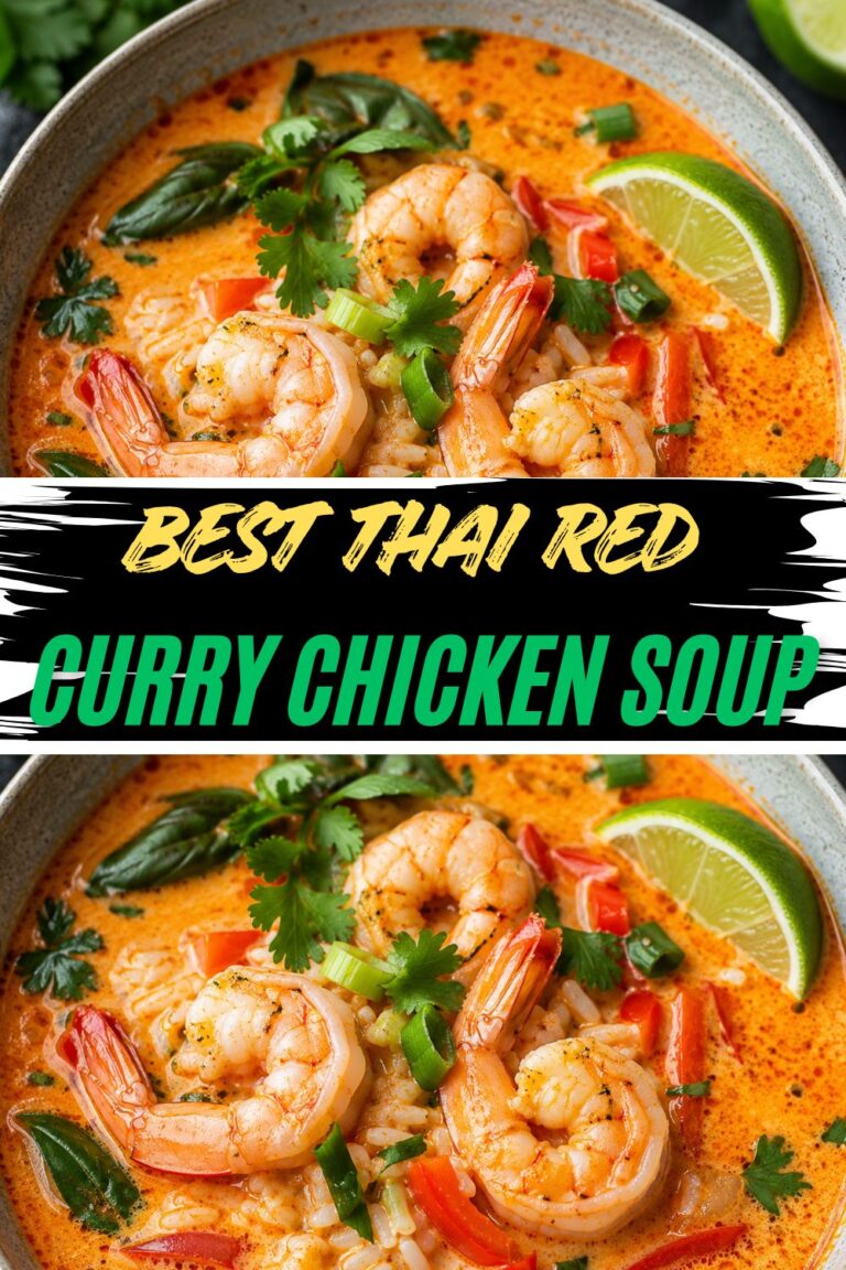 Thai Red Curry Soup