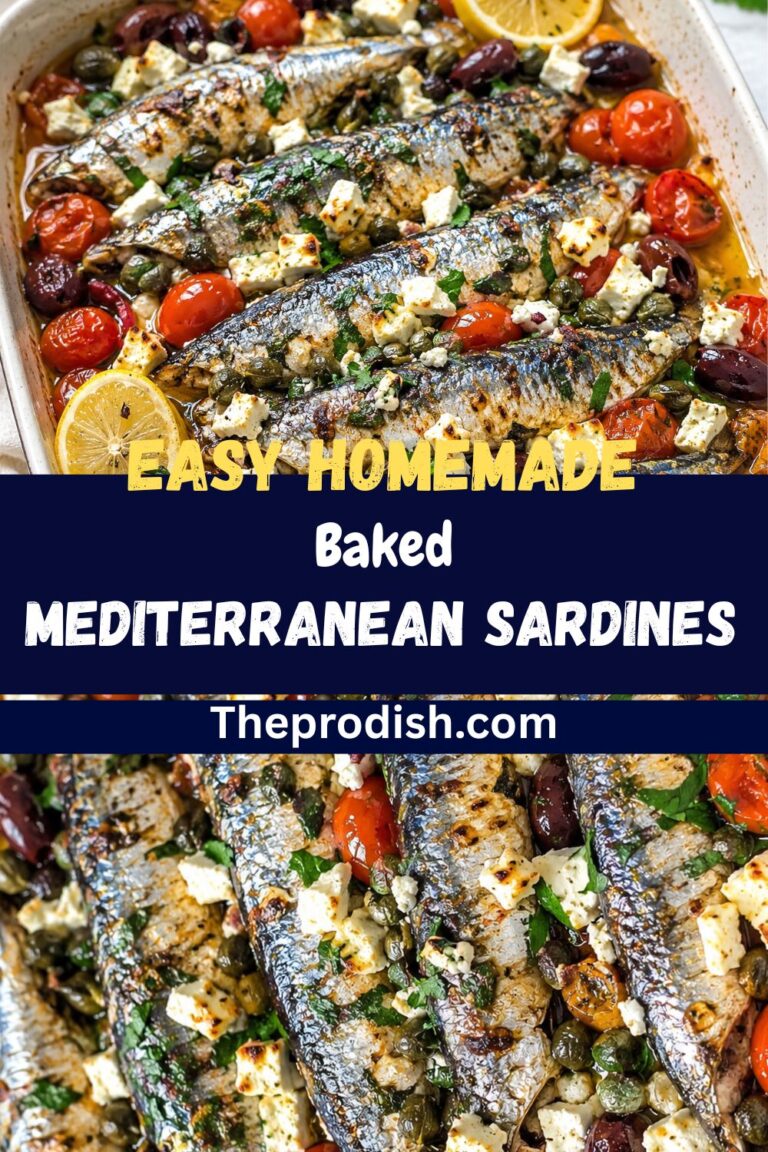 Baked Mediterranean Sardines