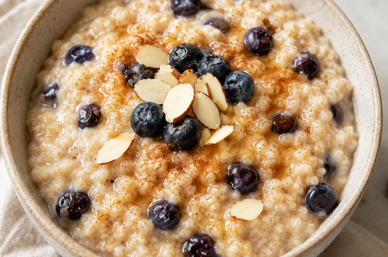 Brown Rice Breakfast Porridge