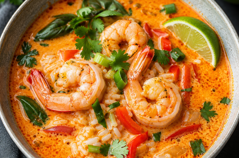 Thai Red Curry Soup