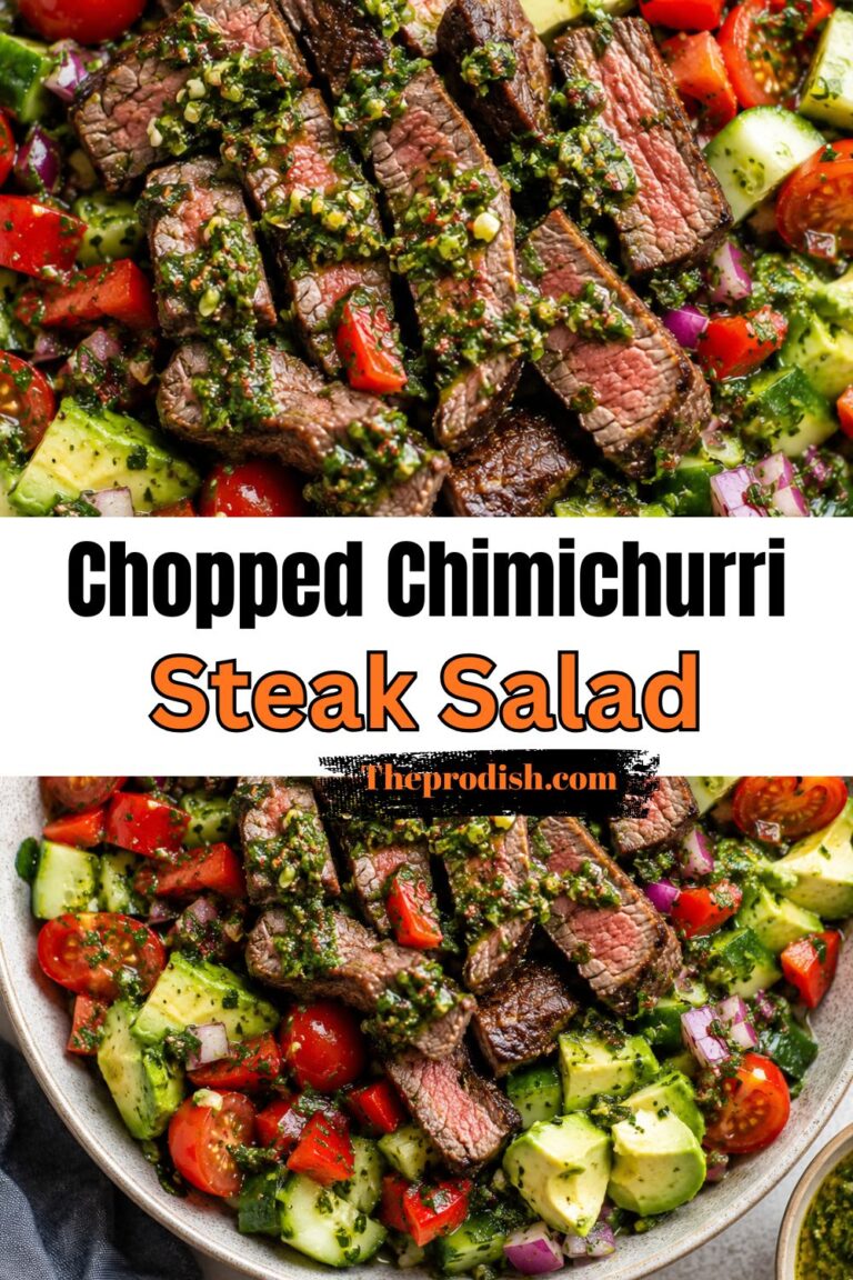 Chopped Chimichurri Steak Salad