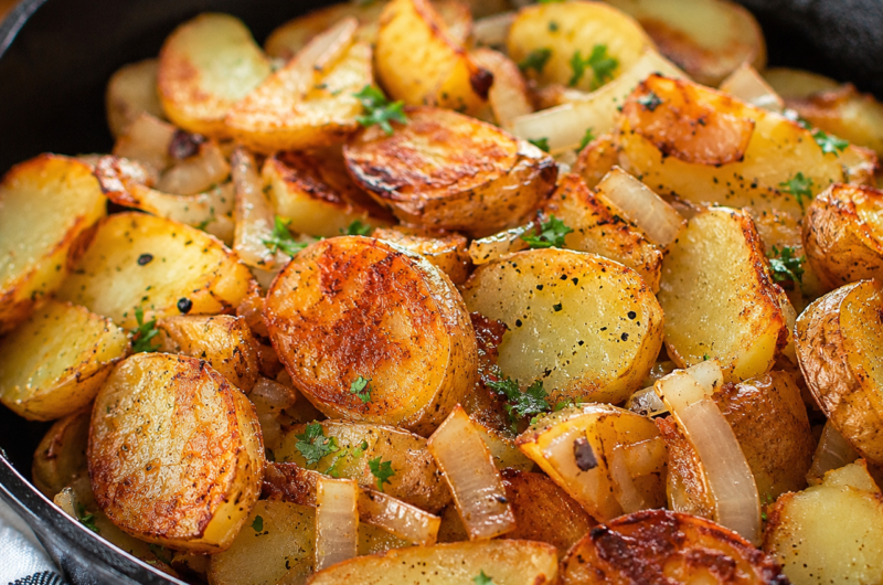 Diner-Style Baked Potato Home Fries
