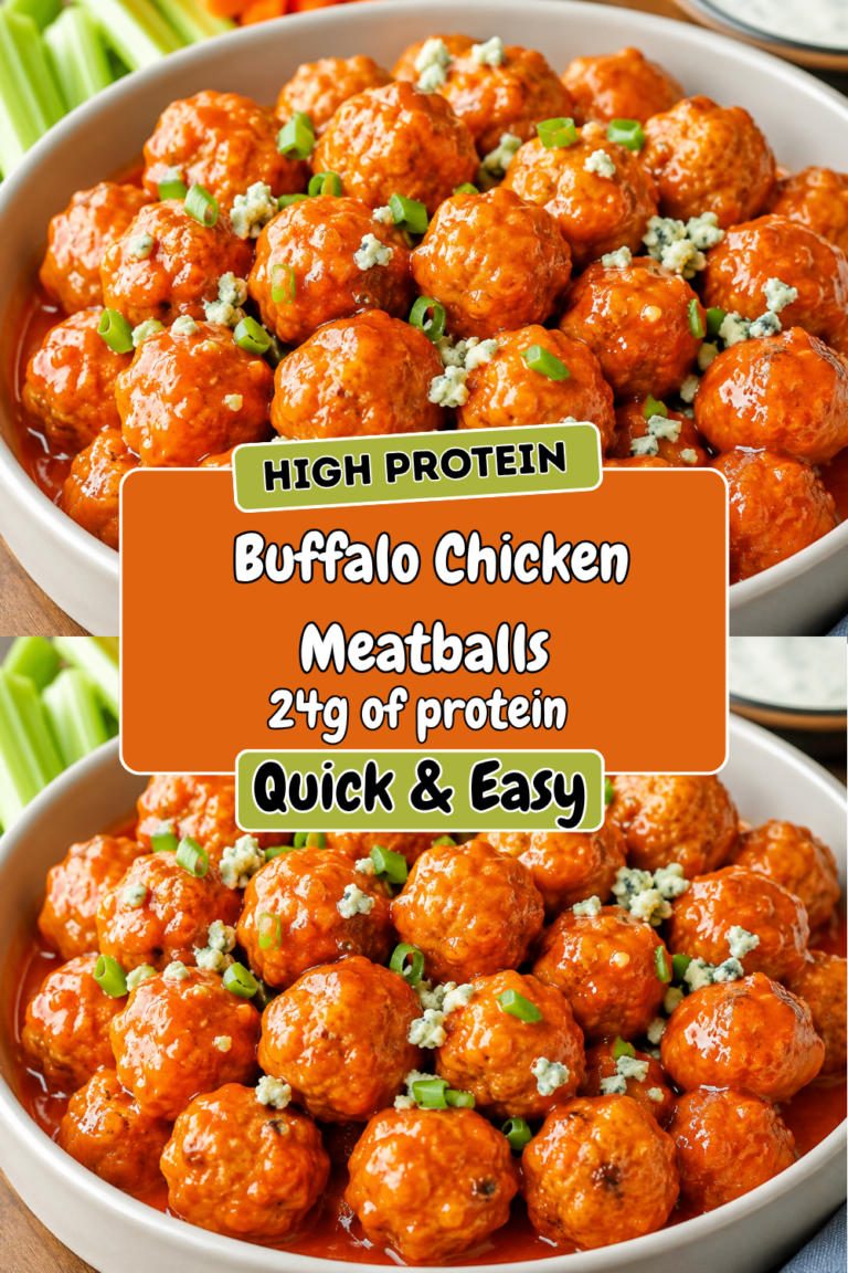 Buffalo Chicken Meatballs