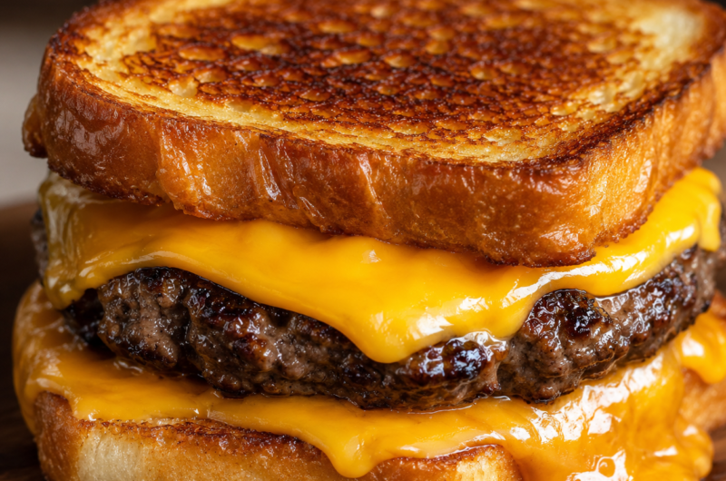 Grilled Cheese Burger Recipe