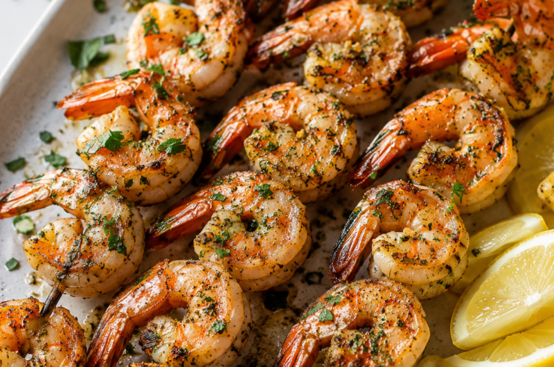 Grilled Shrimp Skewers