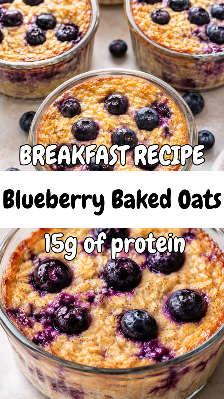 Blueberry Baked Oats