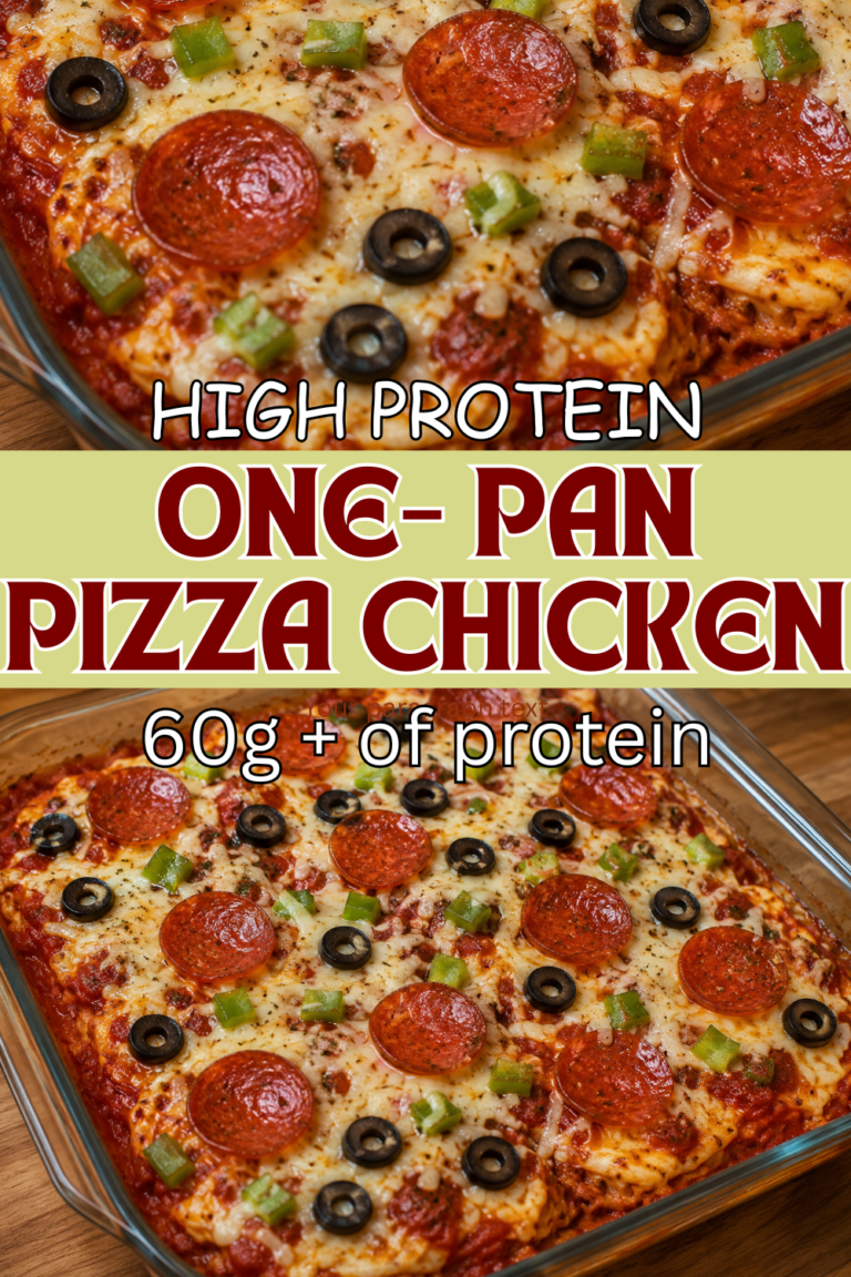 One-Pan Pizza Chicken