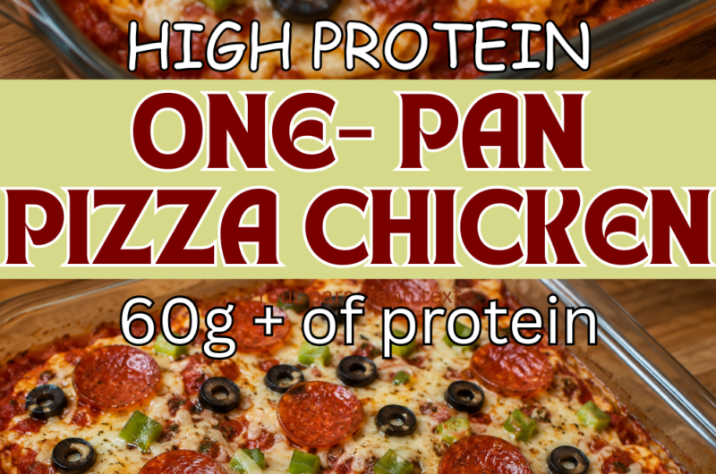 One-Pan Pizza Chicken