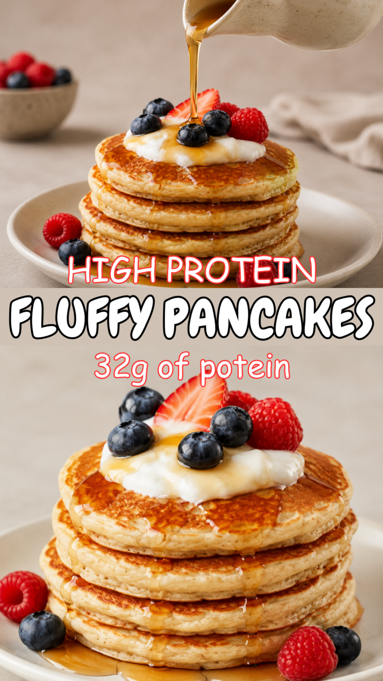 High Protein Fluffy Pancake Recipe