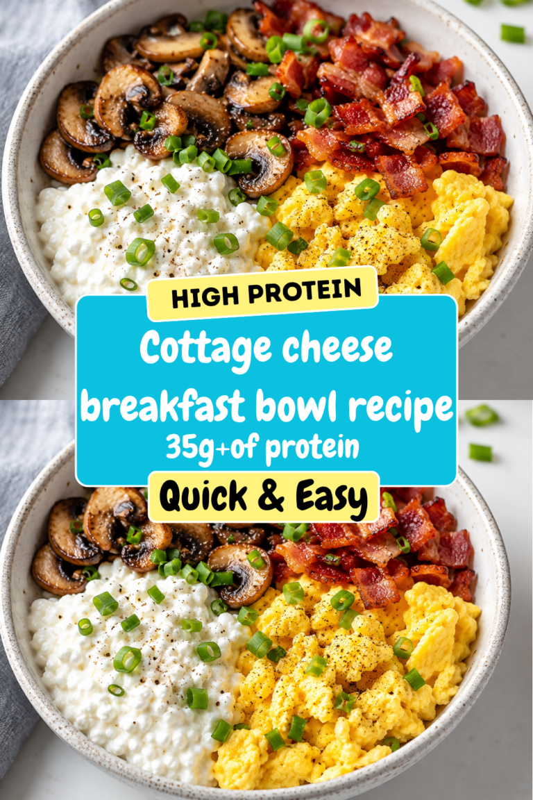 Cottage Cheese Breakfast Bowl