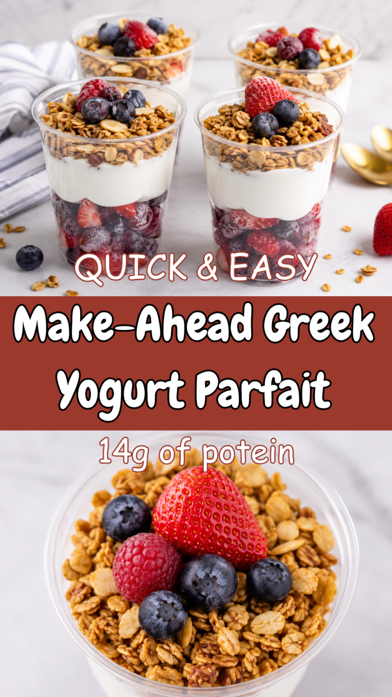 Make-Ahead Greek Yogurt Parfait