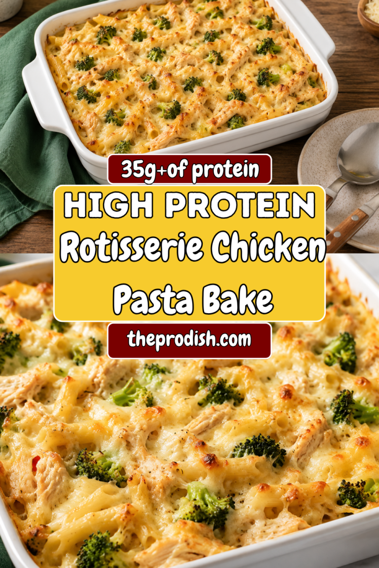 Rotisserie Chicken Pasta Bake