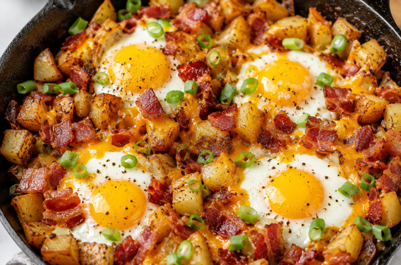 Loaded Breakfast Skillet