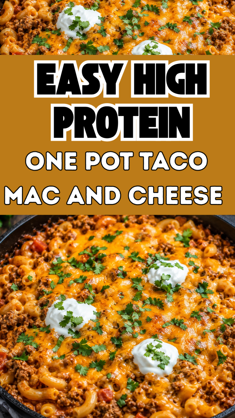 One Pot Taco Mac and Cheese