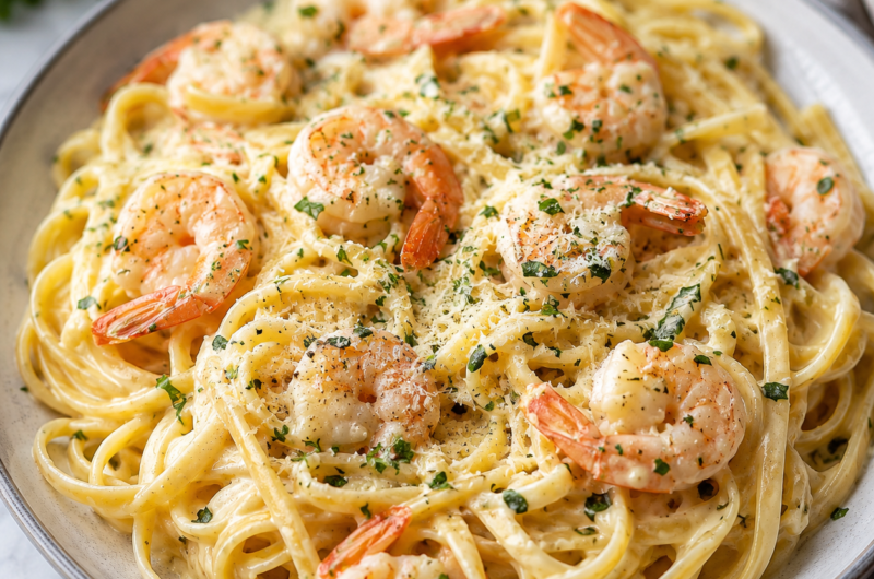 Shrimp Linguine