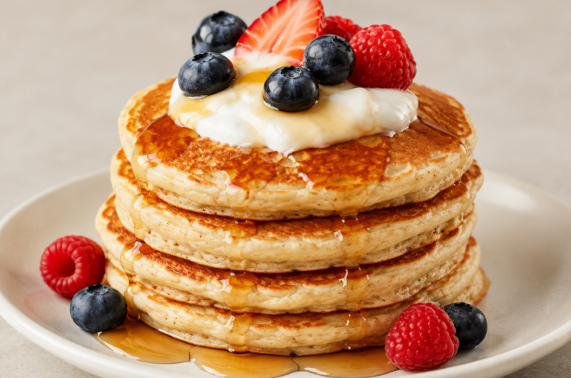 High Protein Fluffy Pancake Recipe
