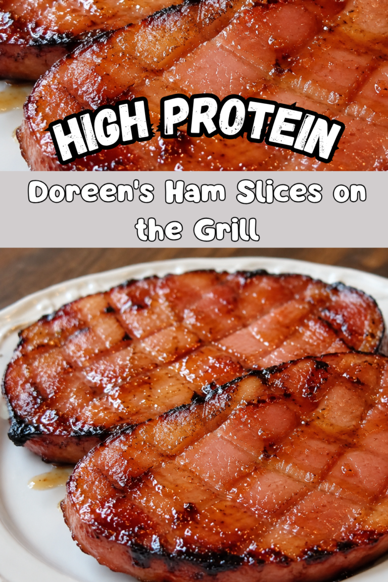 Doreen’s Ham Slices on the Grill