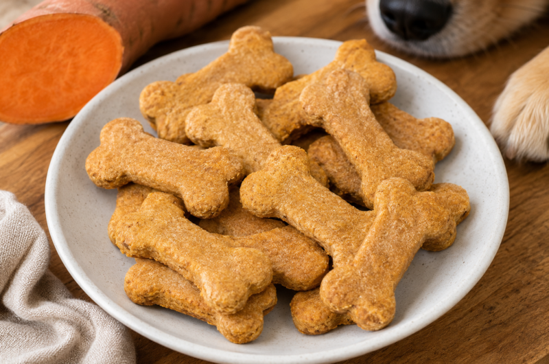 Super Simple Sweet Potato Dog Treats