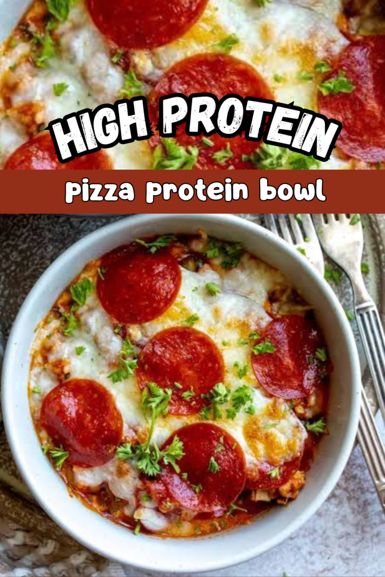 High Protein Pizza Bowl
