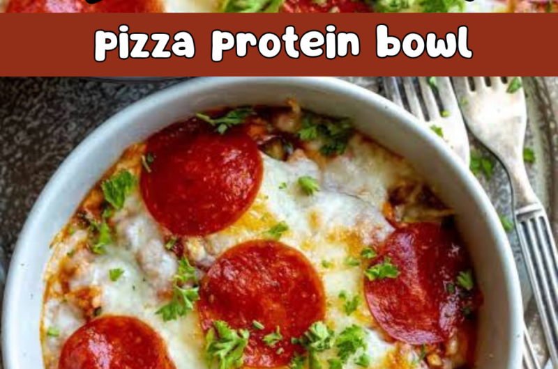 High Protein Pizza Bowl