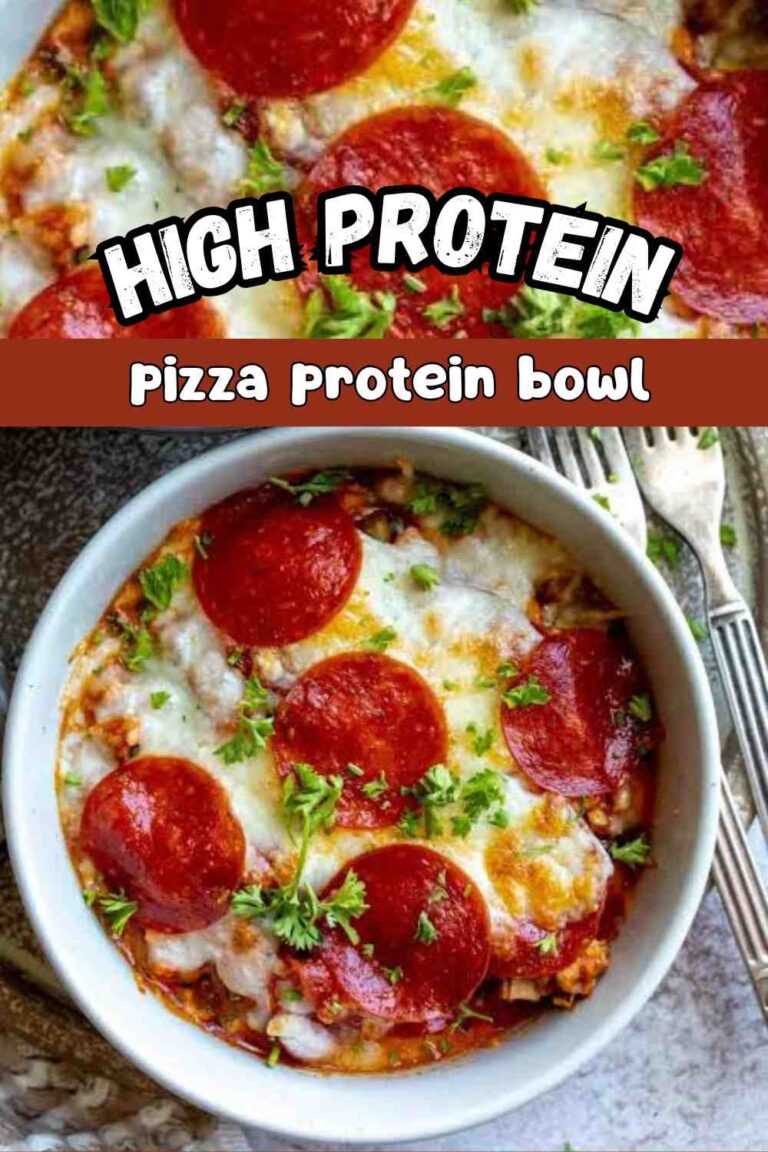 High Protein Pizza Bowl