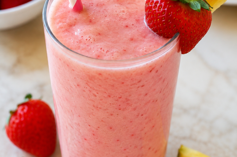 Strawberry-Pineapple Smoothie