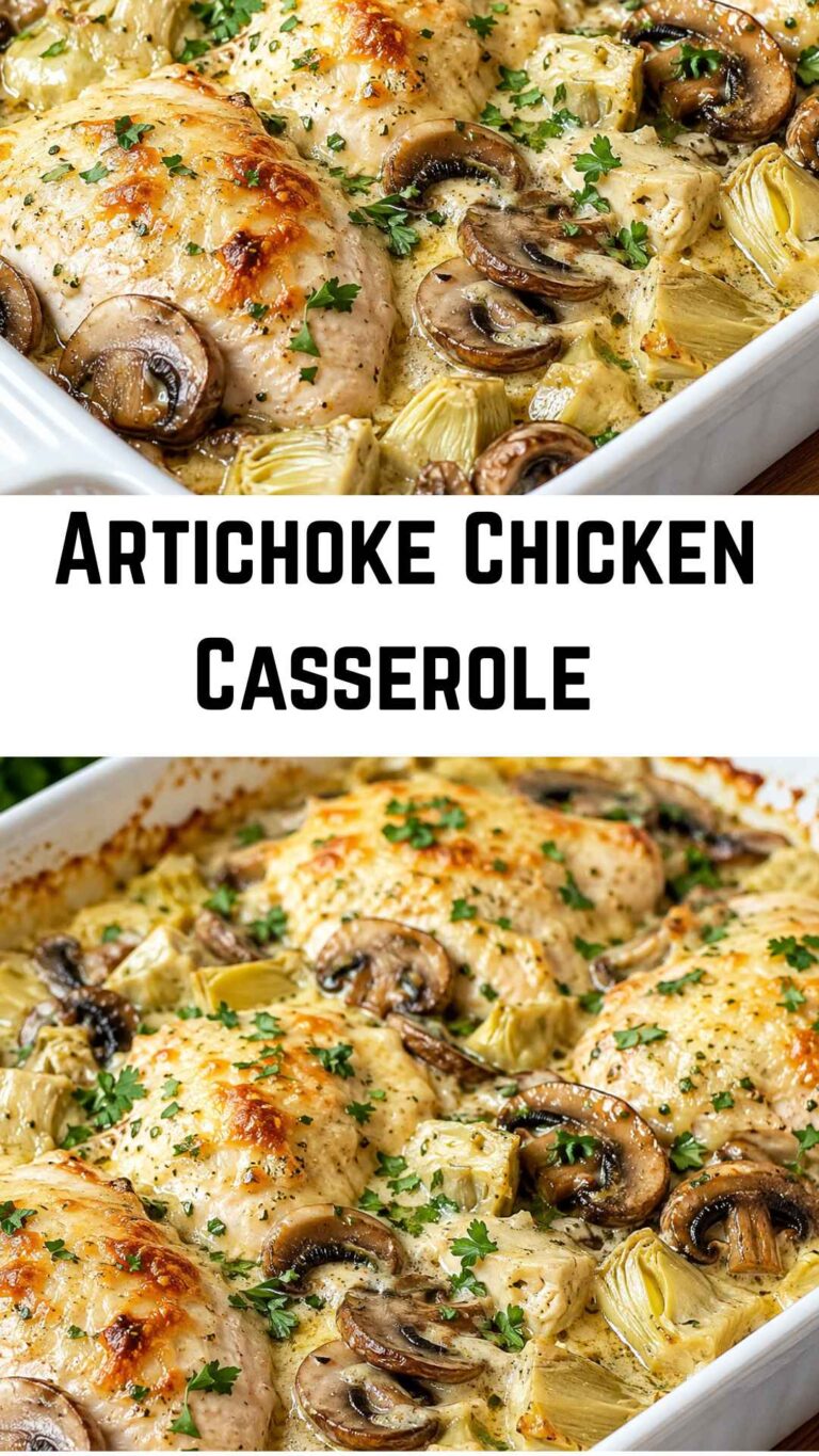 Artichoke Chicken Casserole