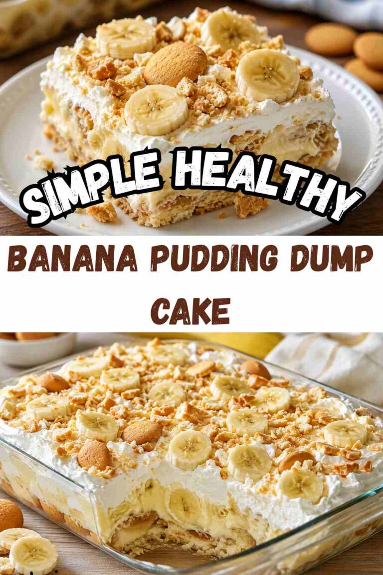 Banana Pudding Dump Cake