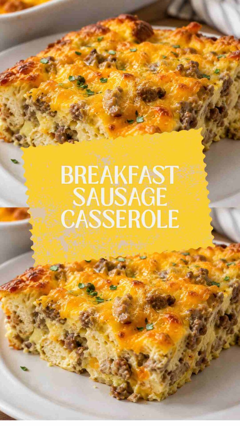 Breakfast Sausage Casserole