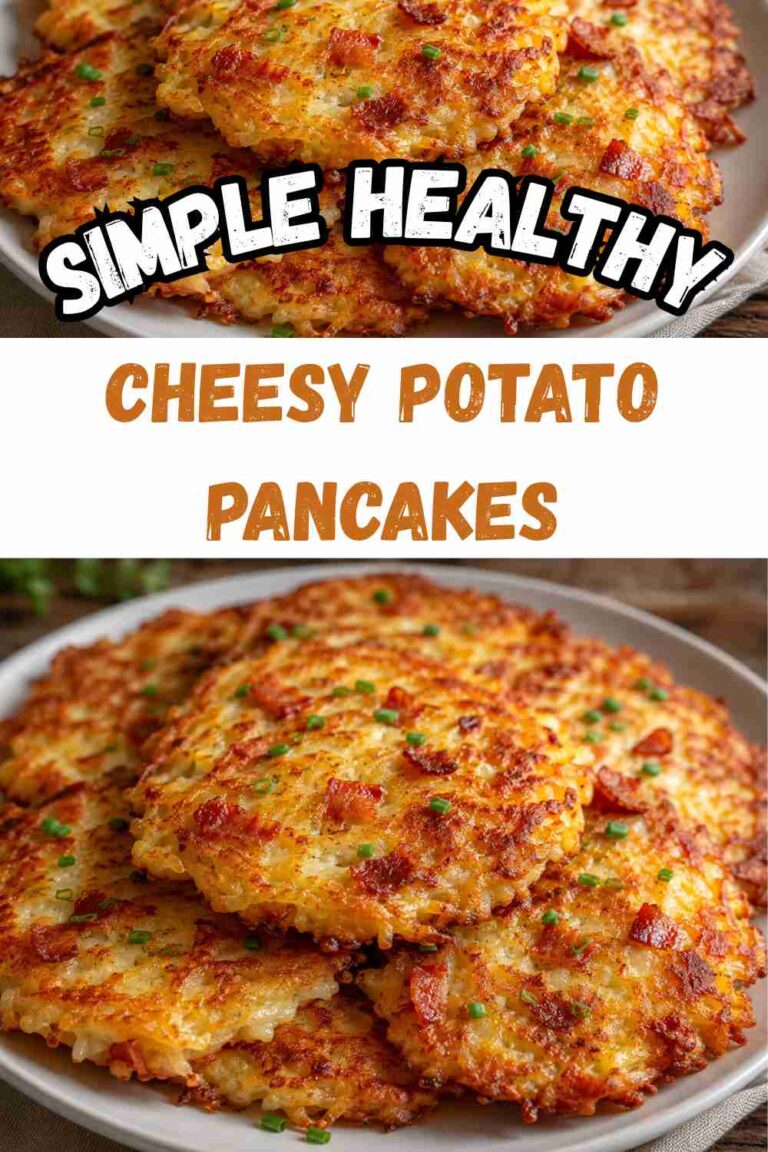 Cheesy Potato Pancakes