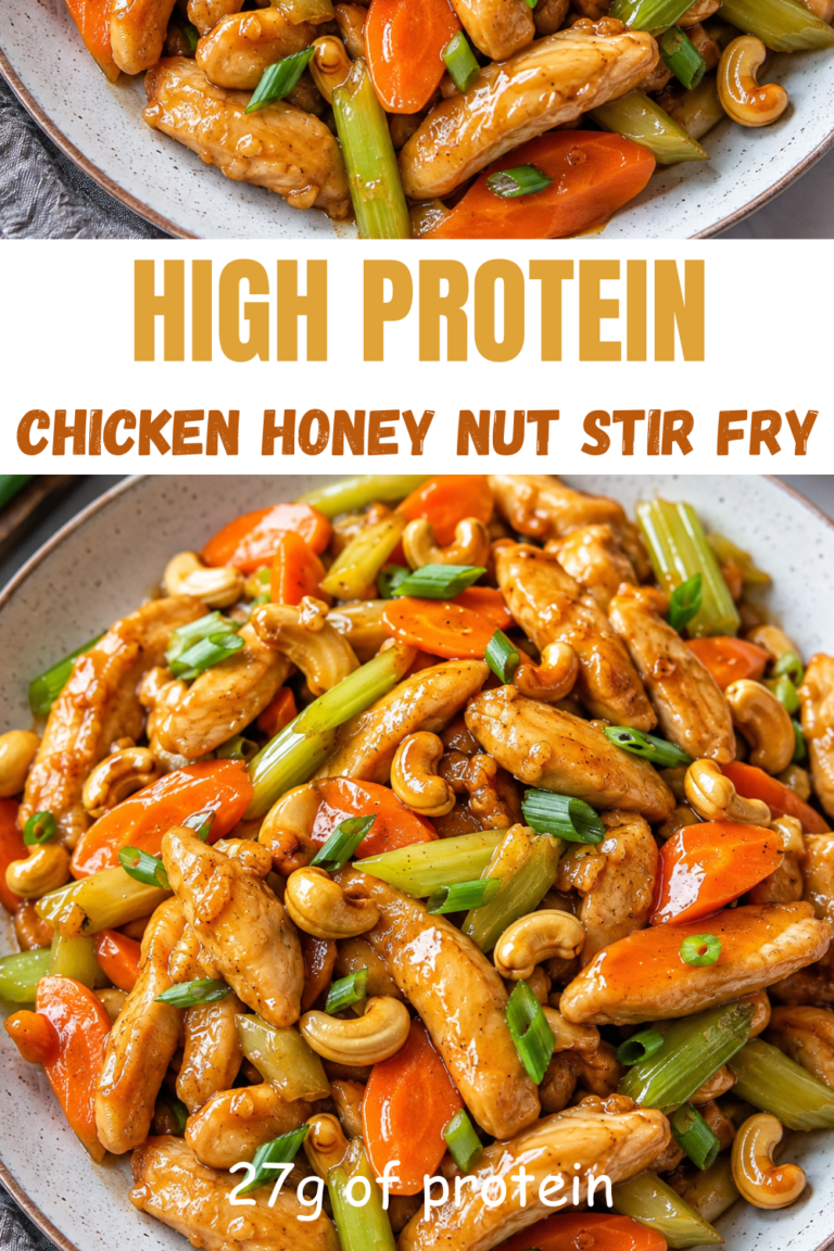 Chicken Honey Nut Stir Fry