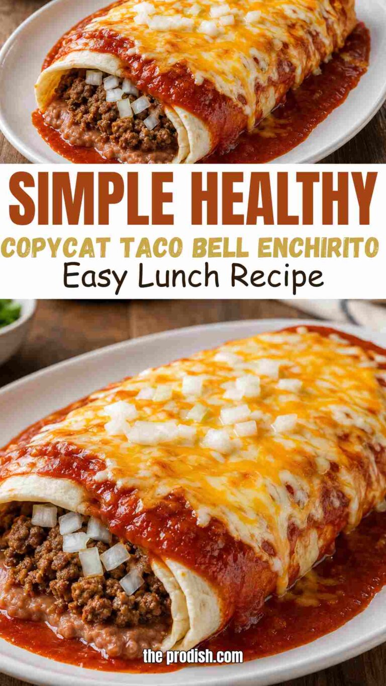 Copycat Taco Bell Enchirito