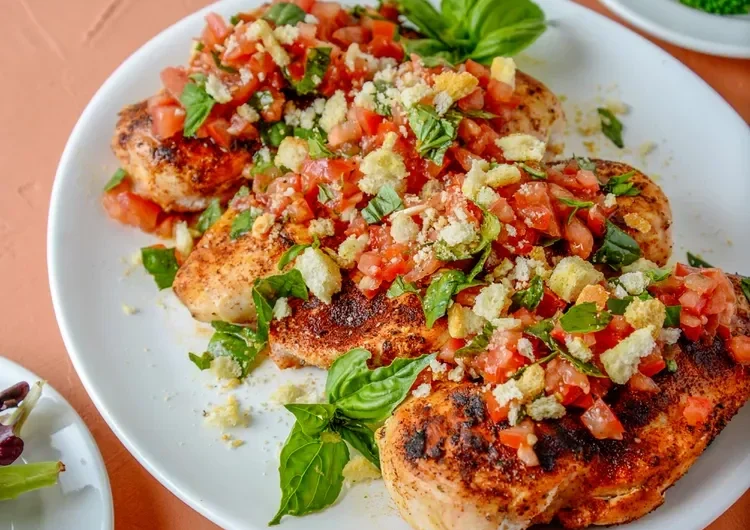Grilled Bruschetta Chicken