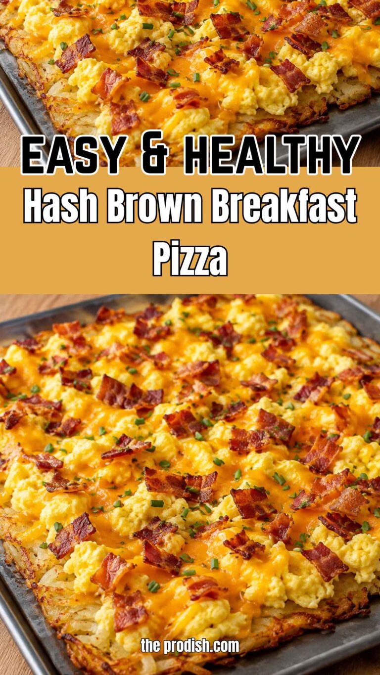 Easy Hash Brown Breakfast Pizza