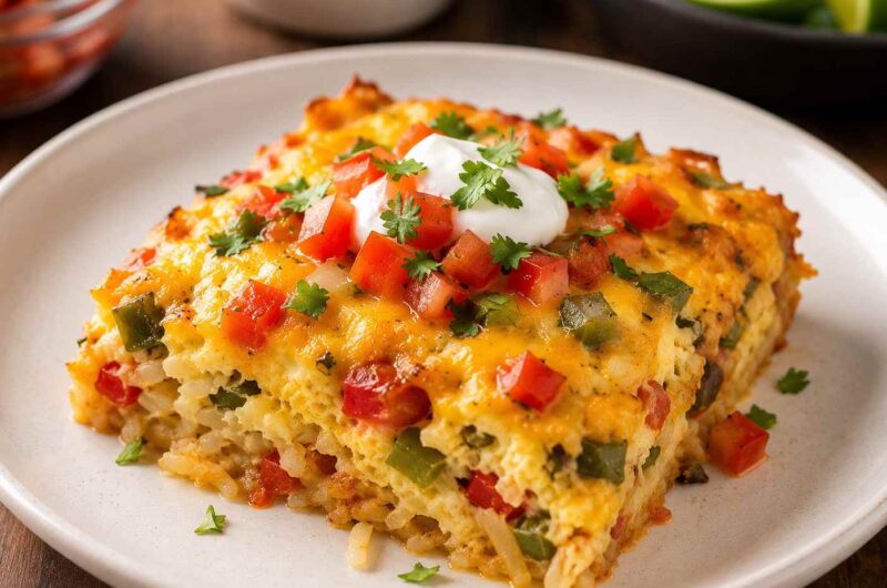 Hash Brown Taco Casserole