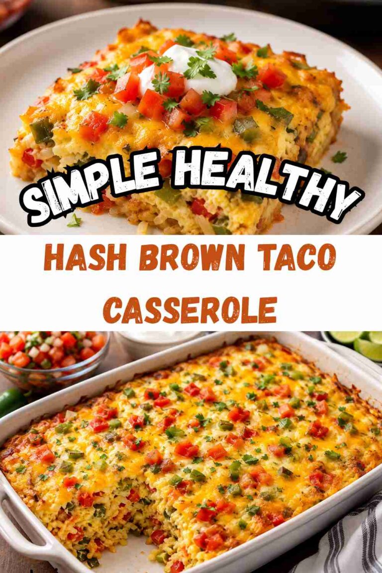 Hash Brown Taco Casserole