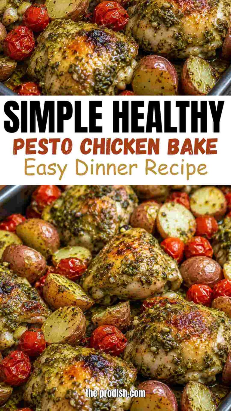 Pesto Chicken Bake