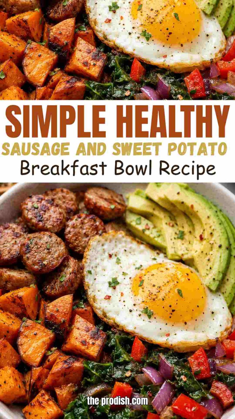 Sausage and Sweet Potato Breakfast Bowl