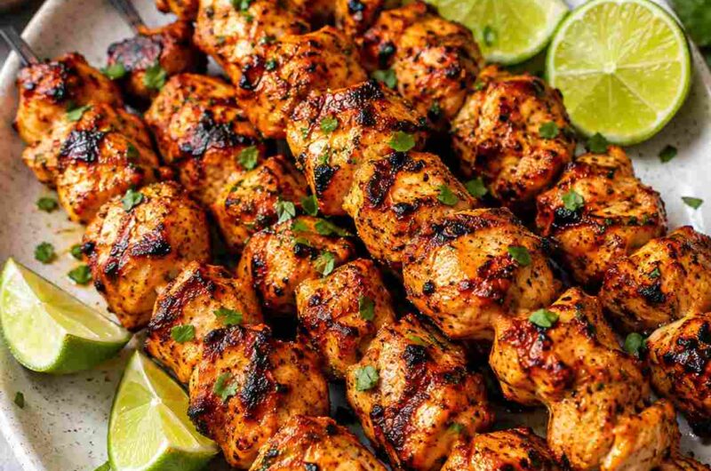 Chili-Lime Chicken Kebabs