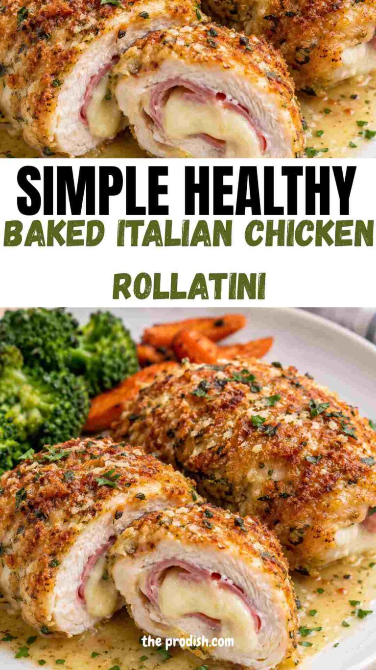 Baked Italian Chicken Rollatini