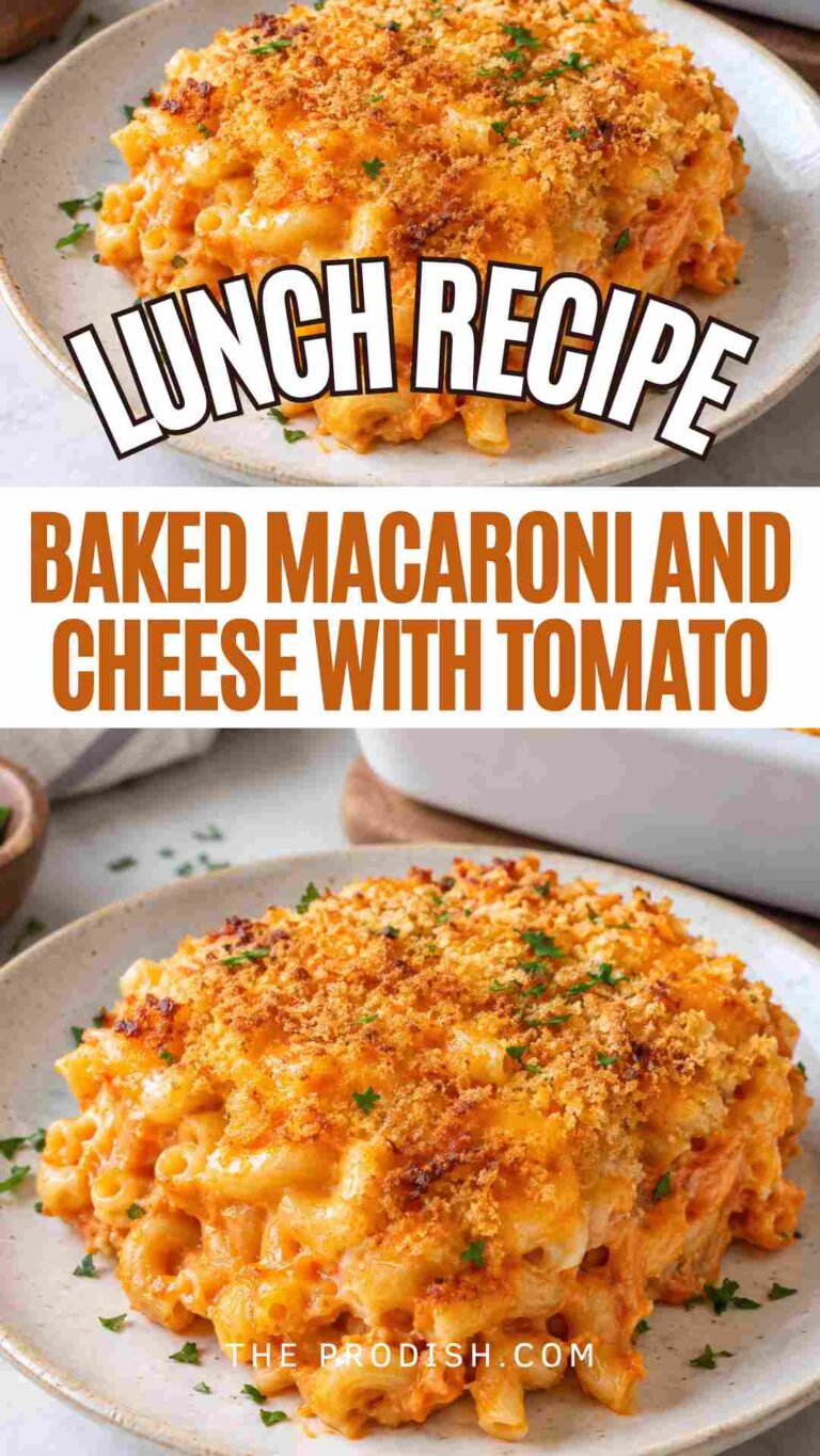 Baked Macaroni and Cheese with Tomato